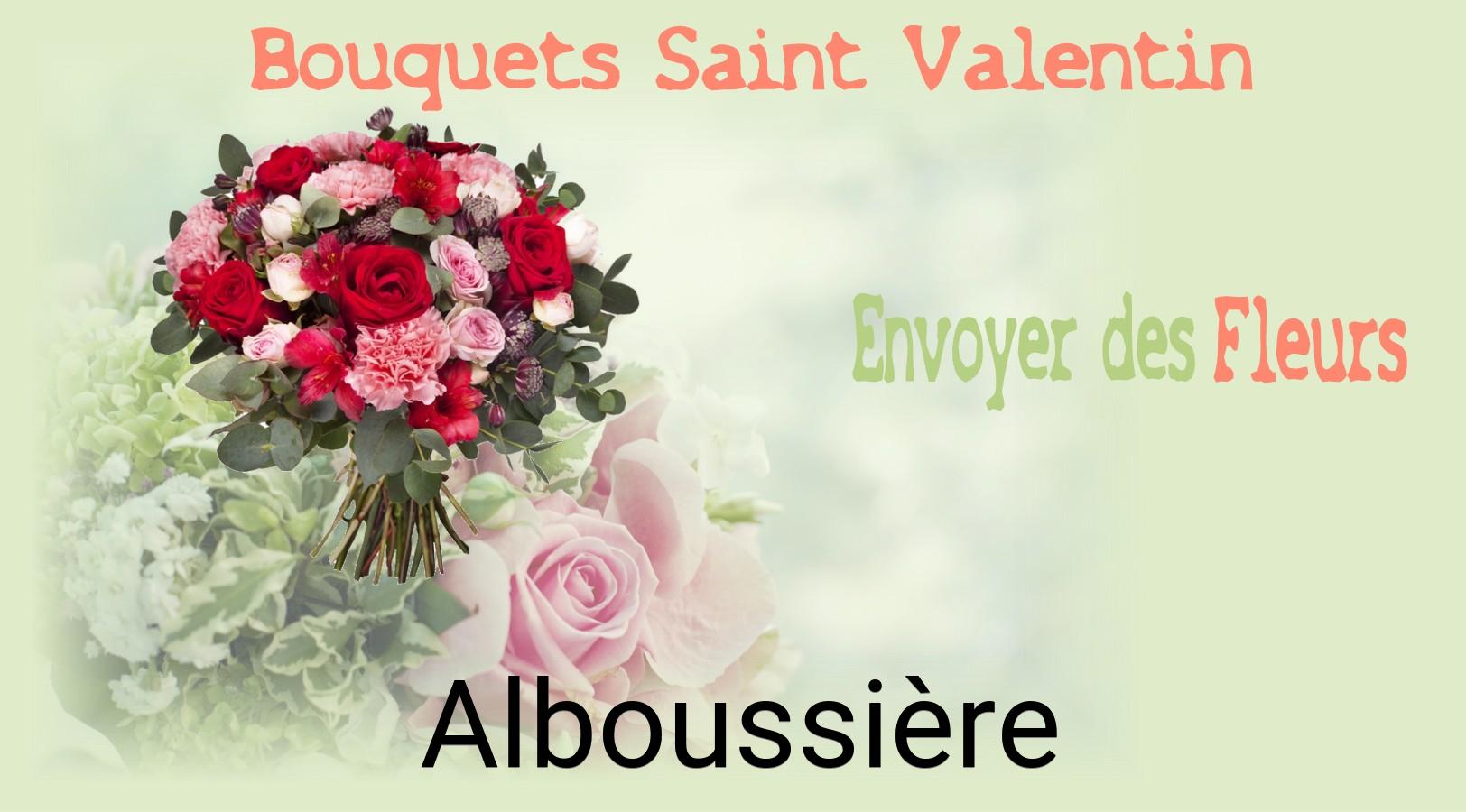 Roses de Saint-Valentin livrées à Alboussière